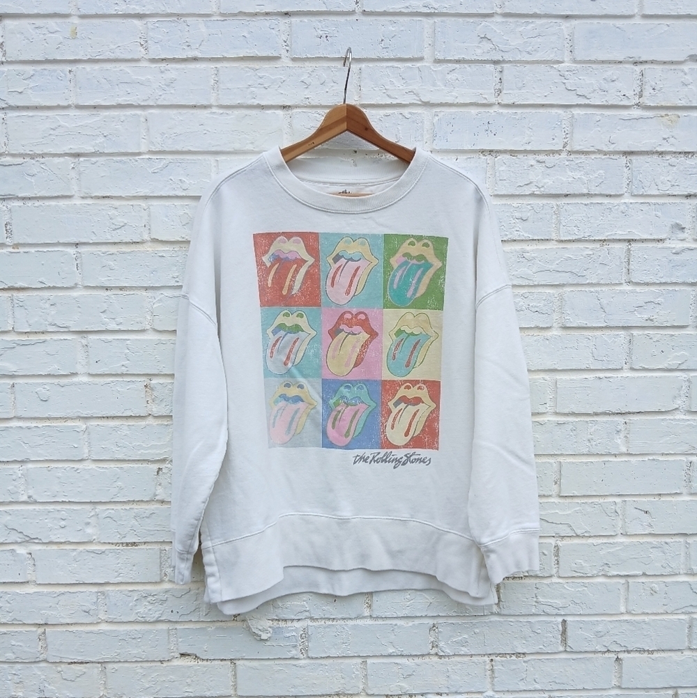 The Rolling Stones Sweatshirt Graphic Large
